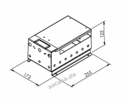 Gutmann Invisible 04 EM Extern Einbaumodul, unsichtbare Absaugung, ohne Motor, INV04EM. Mit 5 Jahren Garantie!