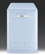 SMEG LVFABCR Stand-Geschirrspler Retrostyle, freistehend, 60 cm, Creme, Effizienzklassen A+++ A, mit 5 Jahren Garantie!