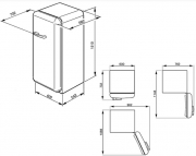 SMEG FAB28RRV1 Standkhlschrank mit Gefrierfach, Red Velvet, Rechtsanschlag, Energieeffizienzklasse A++, mit 5 Jahren Garantie!