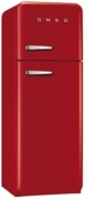 SMEG FAB30LR1 Khl-Gefrier-Kombination, Rot, Linksanschlag, Energieeffizienzklasse A++, mit 5 Jahren Garantie!