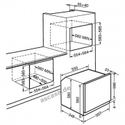 SMEG SF750RA Nostalgie-Einbaubackofen Multifunktion, Kupfer Antik, Energieeffizienzklasse A, mit 5 Jahren Garantie!