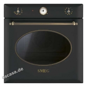 SMEG SF855RA Nostalgie Einbaubackofen Multifunktion, Kupfer Design, Energieeffizienzklasse A, mit 5 Jahren Garantie!