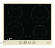 SMEG PI764AO Nostalgie Glaskeramikkochfeld, Induktion, Anthrazit/Messing antik, 60 cm, mit 5 Jahren Garantie!