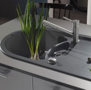 Villeroy & Boch Armatur Como Shower, Edelstahl massiv, Niederdruck, 925211LC