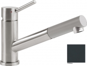 Villeroy & Boch Armatur Como Shower, S5 Ebony, Premiumline, Niederdruck, 925213S5