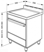 SMEG C6GMXD8 Kombistandherd, Gas, Edelstahl, 60 cm, Energieeffizienzklasse A, mit 5 Jahren Garantie!