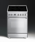 SMEG SCD60IMX8 Elektrostandherd, Induktion, Edelstahl, 60 cm, Energieeffizienzklasse A, mit 5 Jahren Garantie!
