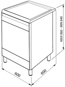 SMEG SCD61GVX9 Gas- Standherd, Edelstahl, 60 cm, Energieeffizienzklasse A, mit 5 Jahren Garantie!