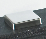 Franke Austausch Drehknopf eckig chrom, 133.0180.630