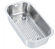 Franke Abtropfbecken Edelstahl glatt, 165 x 306 mm, 112.0040.691