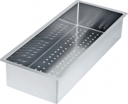 Franke Abtropfbecken 416 x 174 x 80 mm, Edelstahl gebuerstet, fuer PEX-Modelle, 112.0061.444