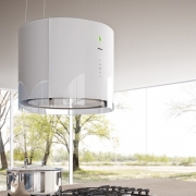 Falmec Eolo E.ion-System, Wei, 45 cm, Wandhaube, mit 5 Jahren Garantie