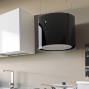 Falmec Eolo E.ion-System, Wei, 45 cm, Inselhaube, mit 5 Jahren Garantie