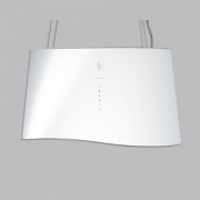 Falmec Mare E.ion-System, Wei, 66 cm, Inselhaube, mit 5 Jahren Garantie