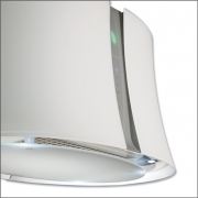 Falmec Zephiro E.ion-System, Wei, 67 cm, Wandhaube, mit 5 Jahren Garantie