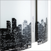 Falmec New York, Mirabilia, LED, Edelstahl, 85 cm, Maxi Inselhaube, mit 5 Jahren Garantie