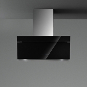 Falmec Butterfly, Design+, Schwarz/Glas, 90 cm, Wandhaube, mit 5 Jahren Garantie
