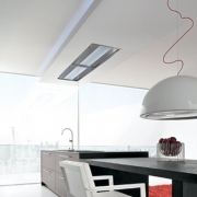 Falmec Nuvola 140, Design+, Edelstahl, 140 cm, Deckenlfter, mit 5 Jahren Garantie