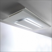 Falmec Cielo, Design+, Glas/Wei, 120 cm, Deckenhaube, mit 5 Jahren Garantie