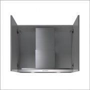Falmec Virgola, Design, Edelstahl, 60 cm, Wandhaube, mit 5 Jahren Garantie