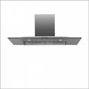 Falmec Kristal, Design, Edelstahl, 90 cm, Inselhaube, mit 5 Jahren Garantie