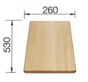 BLANCO Schneidebrett aus massivem Buchenholz, 218313