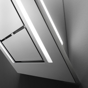 Falmec Diamante, Design, Edelstahl, 90 cm, Wandhaube, mit 5 Jahren Garantie