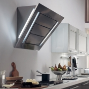 Falmec Diamante, Design, Edelstahl, 90 cm, Wandhaube, mit 5 Jahren Garantie