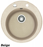 Franke Pamira ROG 610-41 Fragranit DuraKleen Plus, Siebkorb Excenter, Farbe Umbra, 114.0303.041