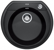 Blancorondoval 45 Silgranit PuraDur 2, Farbe anthrazit, 515669