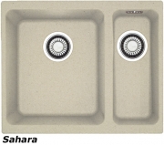 Franke Kubus KBG 160 Fragranit DuraKleen Plus Farbe Beige, 125.0176.653