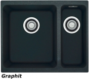 Franke Kubus KBG 160 Fragranit DuraKleen Plus Farbe Chocolate, 125.0176.644