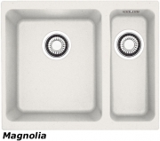 Franke Kubus KBG 160 Fragranit DuraKleen Plus Farbe Chocolate, 125.0176.644