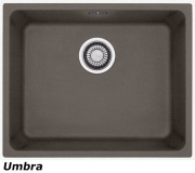 Franke Kubus KBG 110-50 Fragranit DuraKleen Plus Farbe Umbra, 125.0302.778