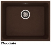 Franke Kubus KBG 110-50 Fragranit DuraKleen Plus Farbe Chocolate, 125.0176.646