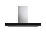 Falmec Blade, Design, Edelstahl/Schwarz, 90 cm, Inselhaube, mit 5 Jahren Garantie