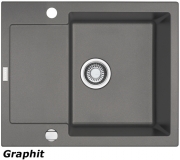 Franke Maris MRG 611-62 Fragranit DuraKleen Plus Farbe Steingrau, 114.0253.324