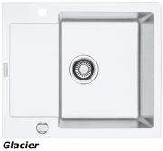 Franke Maris MRG 611-62 Fragranit DuraKleen Plus Farbe Glacier, 114.0253.323