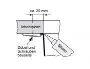 Franke Centinox CMX 160-34 -17 Edelstahl glatt 122.0281.724