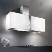 Falmec Maia, Mirabilia, LED, Edelstahl, 85 cm, Maxi-Inselhaube, mit 5 Jahren Garantie