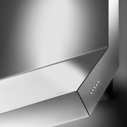 Falmec Rialto, Design+, Edelstahl, 55/82 cm, Wandhaube, mit 5 Jahren Garantie