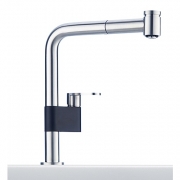 Franke Grammy Einhebelmischer Zugauslauf, Edelstahl, 115.0295.225