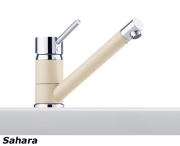 Franke Sinta Einhebelmischer Festauslauf, Bi-Color Chrom/Sahara, 115.0297.482
