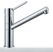 Franke Rotondo Einhebelmischer Festauslauf Niederdruck, Chrom, 115.0295.189