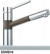 Franke BAT 350 Einhebelmischer Zugauslauf, Farbe Chrom/Graphit, 115.0006.707