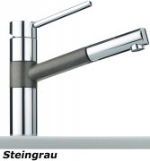 Franke BAT 350 Einhebelmischer Zugauslauf, Farbe Chrom/Beige, 115.0006.698