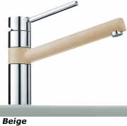 Franke BAT 340 Einhebelmischer Festauslauf, Farbe Chrom/Graphit, 115.0006.693