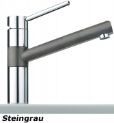 Franke BAT 340 Einhebelmischer Festauslauf, Farbe Chrom/Beige, 115.0006.684