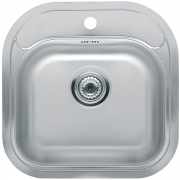 Reginox Boston L, als Auflagesple und flchenbndige Sple einbaubar