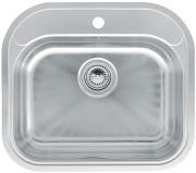 Reginox Orlando L, als Auflagesple und flchenbndige Sple einbaubar